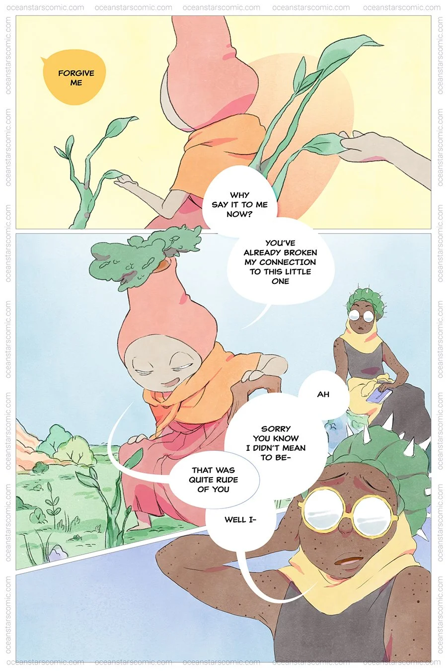 Oceanstars Comic Chapter 1 page 3