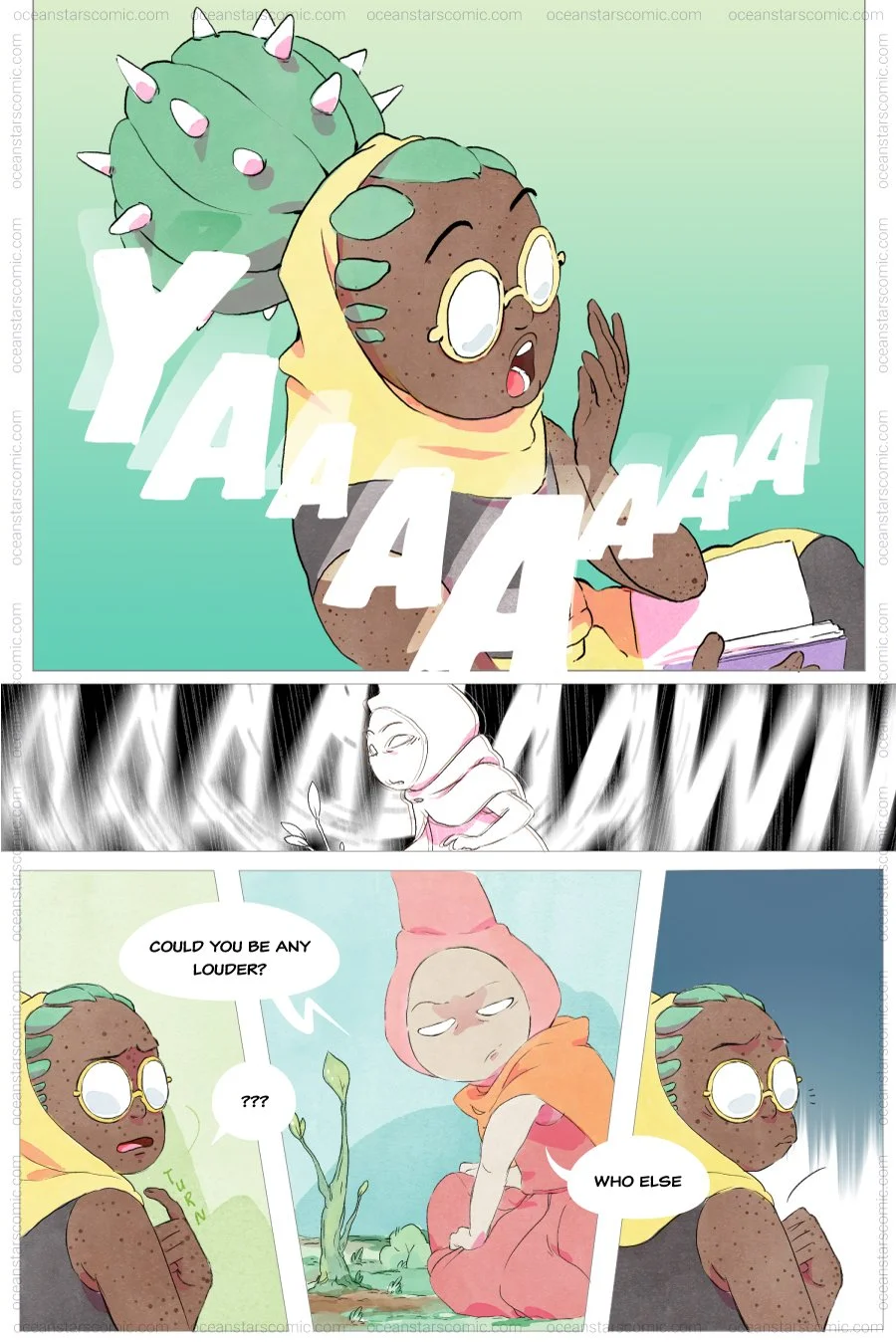 Oceanstars Comic Chapter 1 page 2