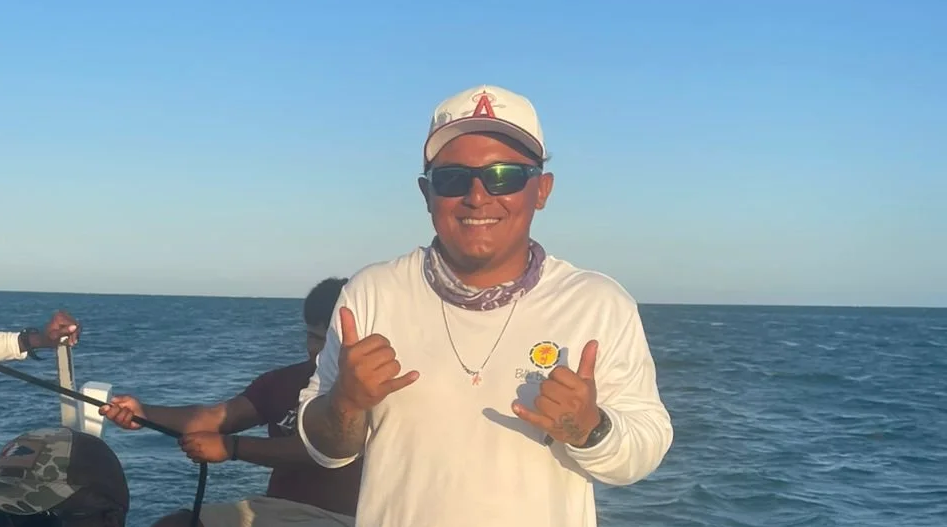 Anthony, reef expert and local guide at E-Z Boy Tours, Caye Caulker