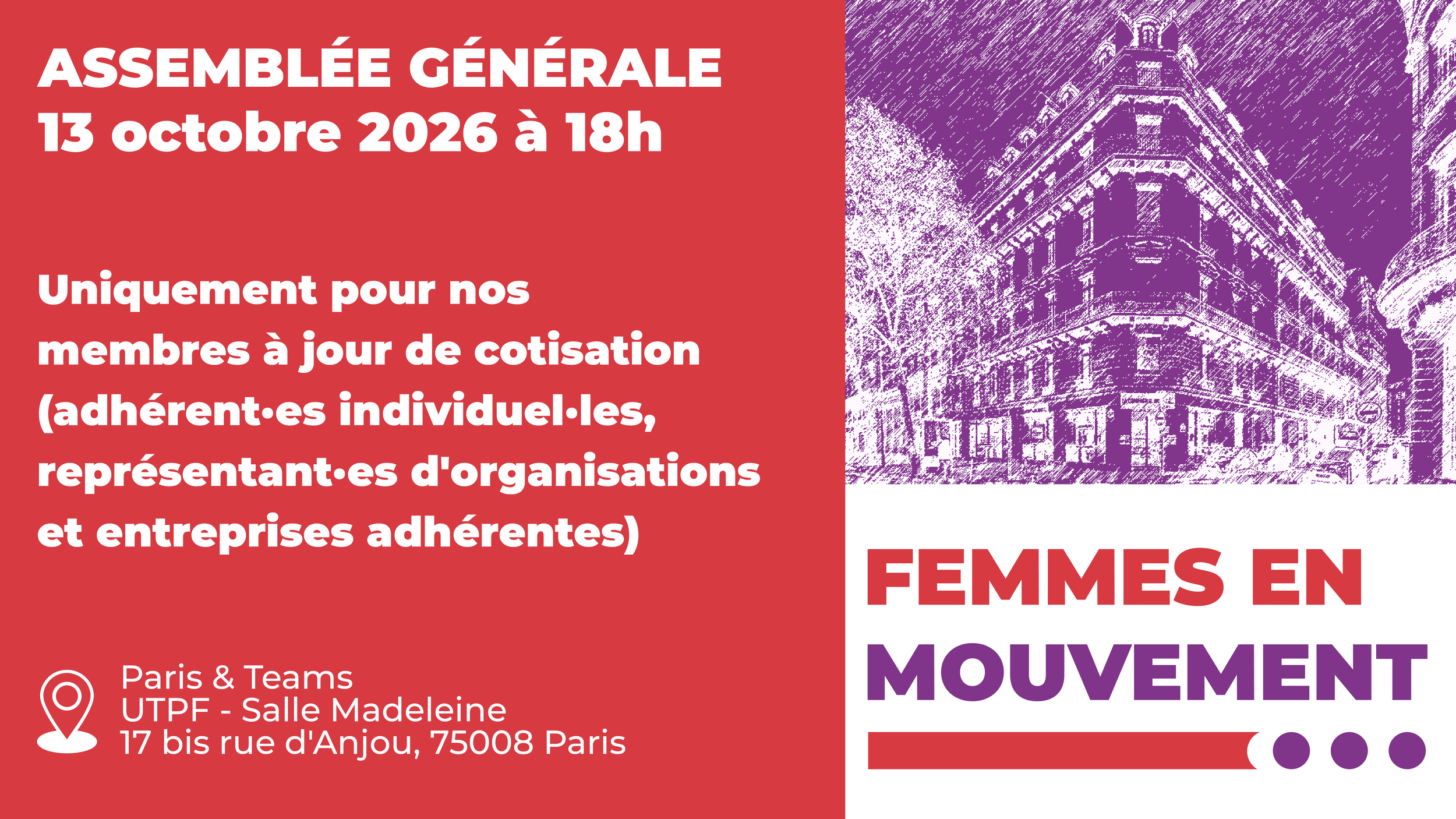 Assemblée Générale 2026