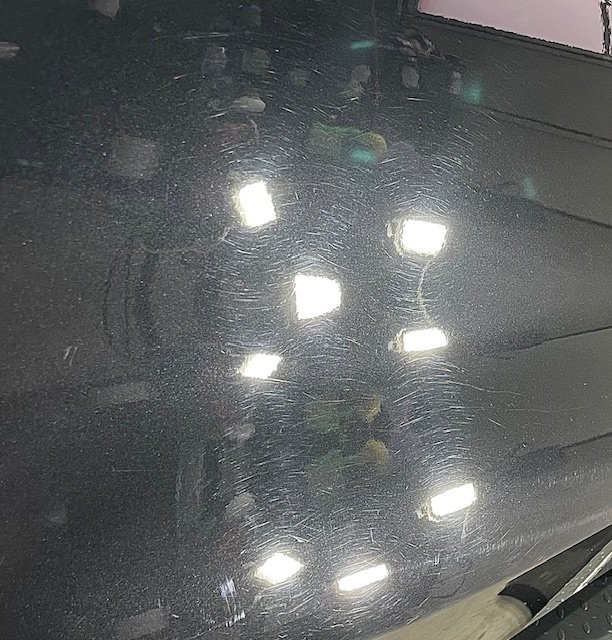 Lack vor der zweistufigen Korrektur