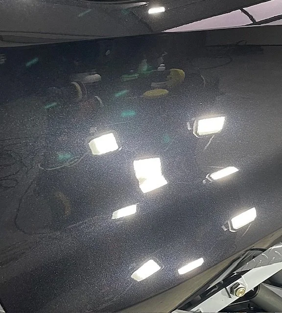 Lack nach der zweistufigen Korrektur