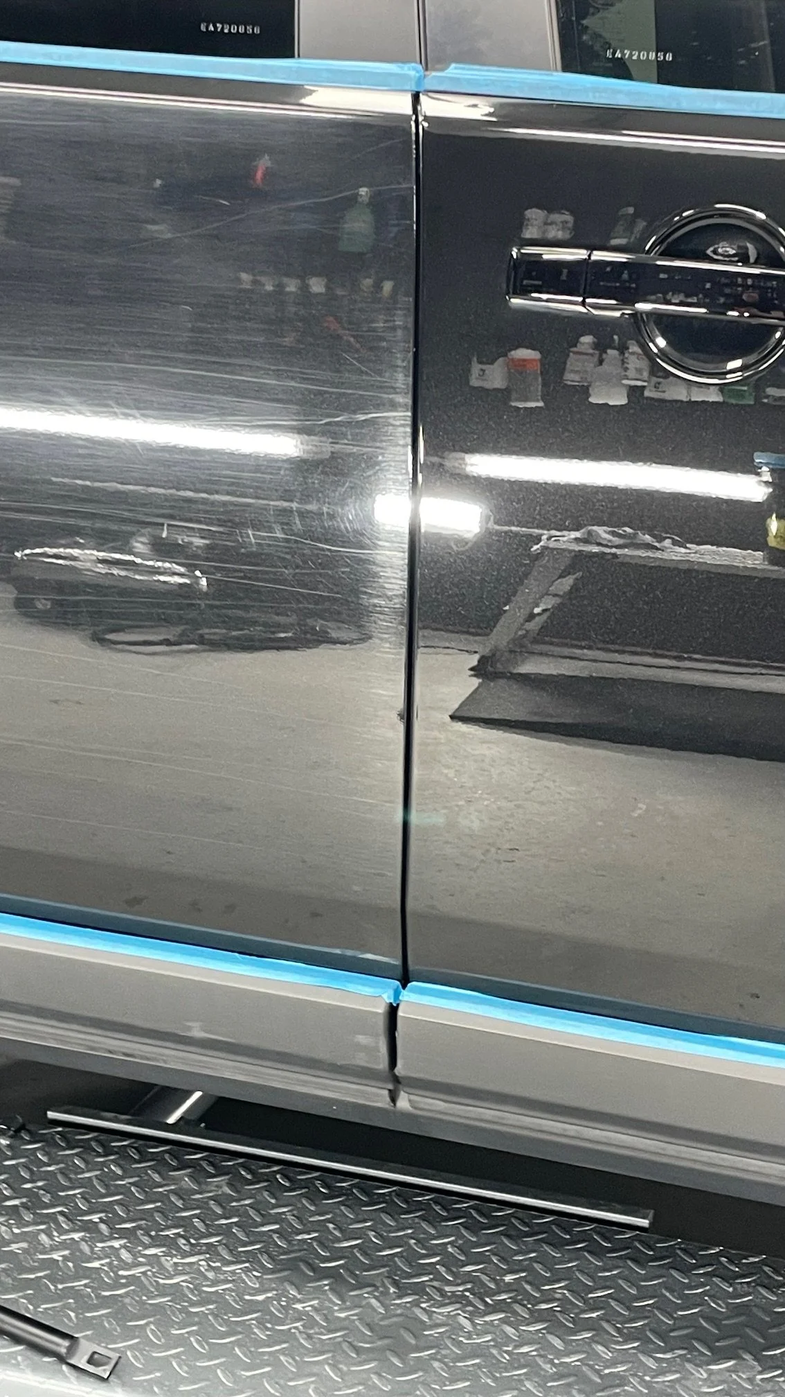 vorher nachher Lackkorrektur Auto Kratzer entfernen