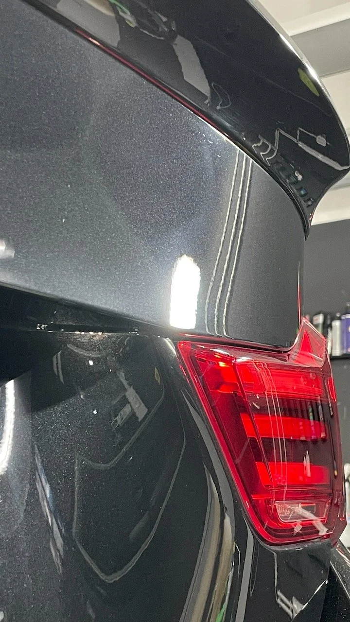 BMW ALPINA B4S Edition 99 Kofferaumdeckel nach mehrstufiger Lackkorrektur