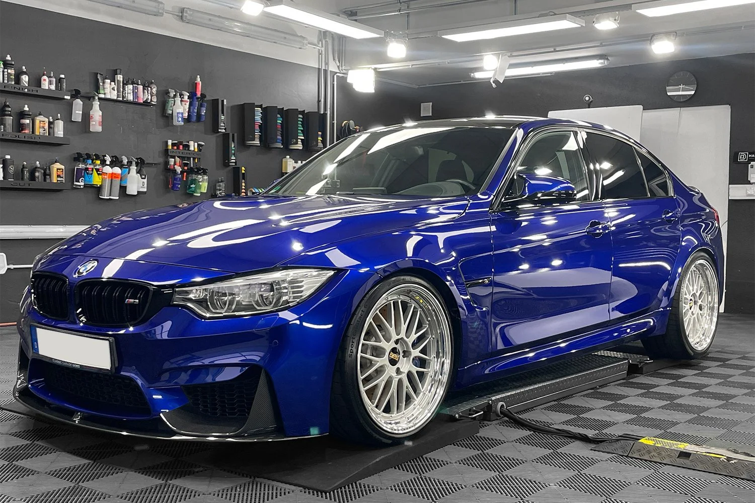 BMW M3 nach Lackkorrektur und Keramikversiegelung
