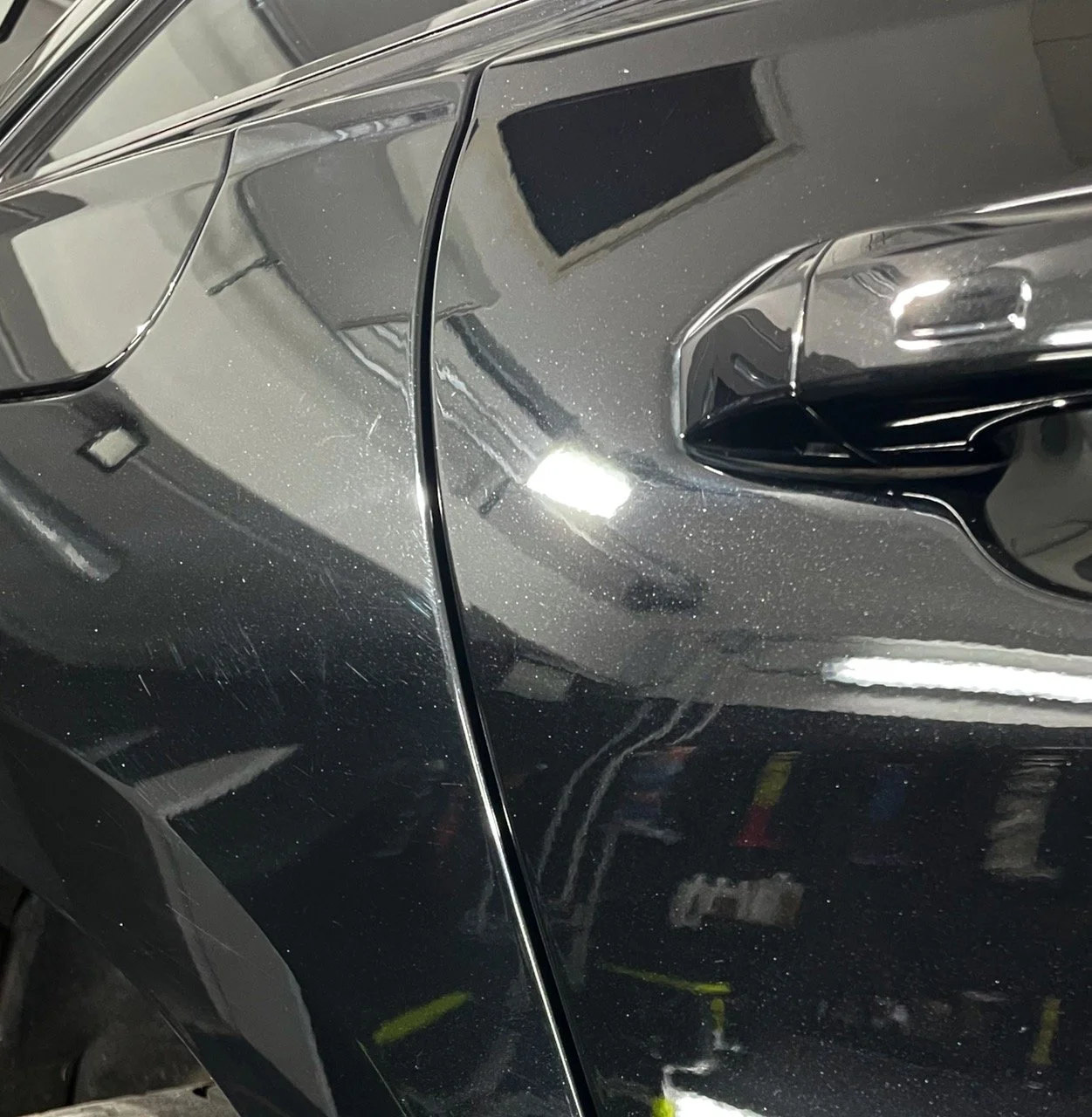Lackzustand nach einstufiger Lackkorrektur bei Hall of Detailing