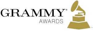 The Grammy Awards logo, entertainment industry client
