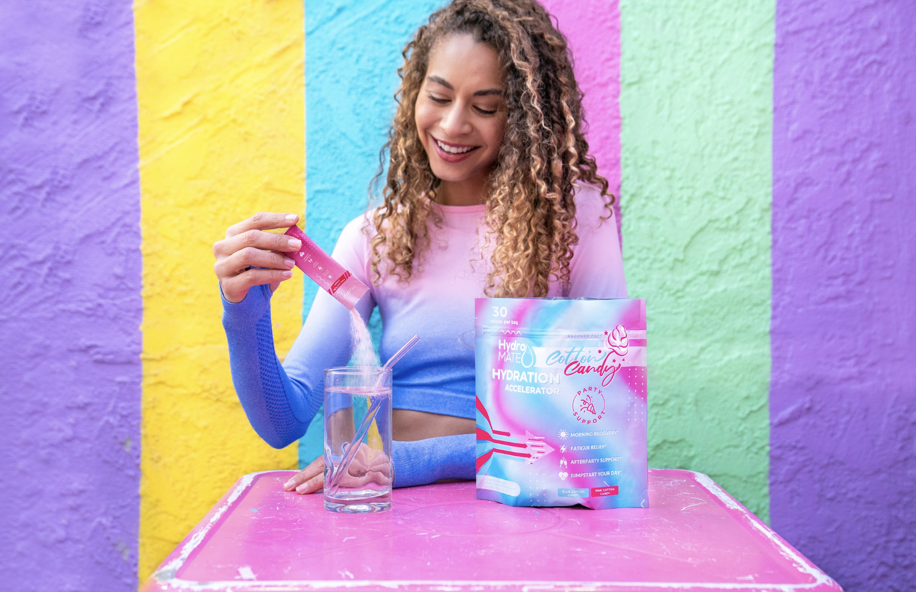Wellness hydration supplement lifestyle commercial photographer Los Angeles — Chris Frara Studios