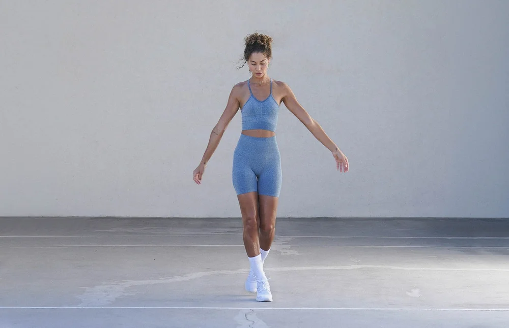 Puma's fitness apparel campaign, styled for a commercial shoot in Los Angeles