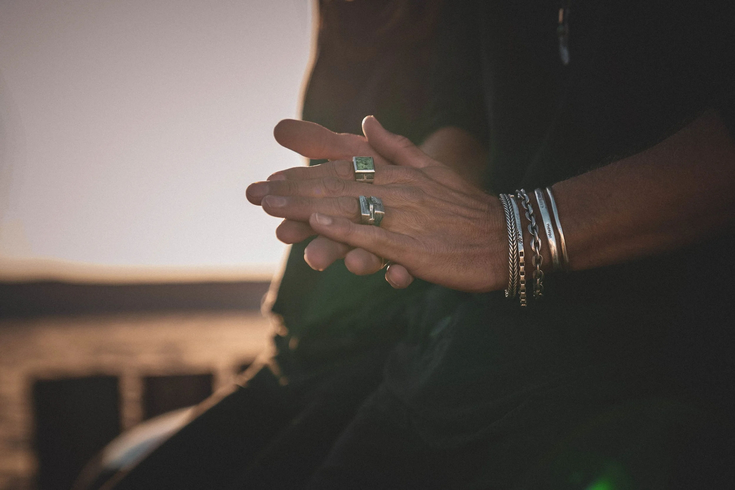 Mens commercial lifesyle photographer Jewlery Buck palmer  Photo  Los Angeles — Chris Frara Studios