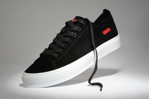 A Savalé footwear campaign, black and white minimalist imagery for a commercial shoot in Los Angeles