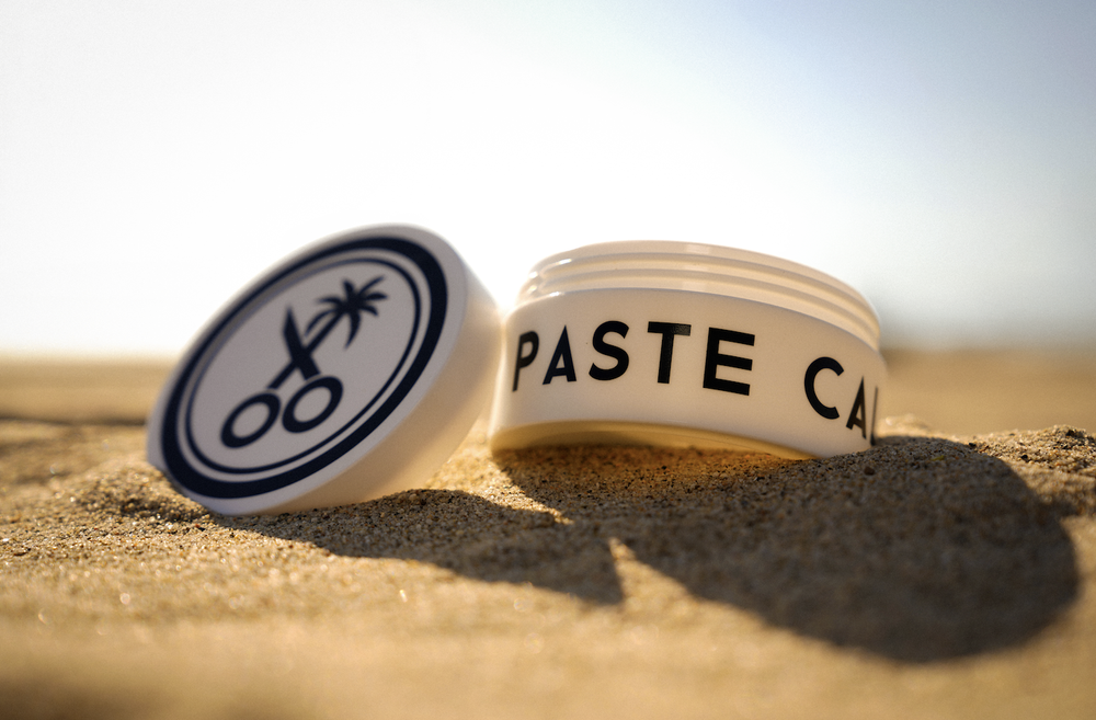 A commercial photography shoot for Days of Dirt's haircare line, styled for a beach lifestyle look in Los Angeles