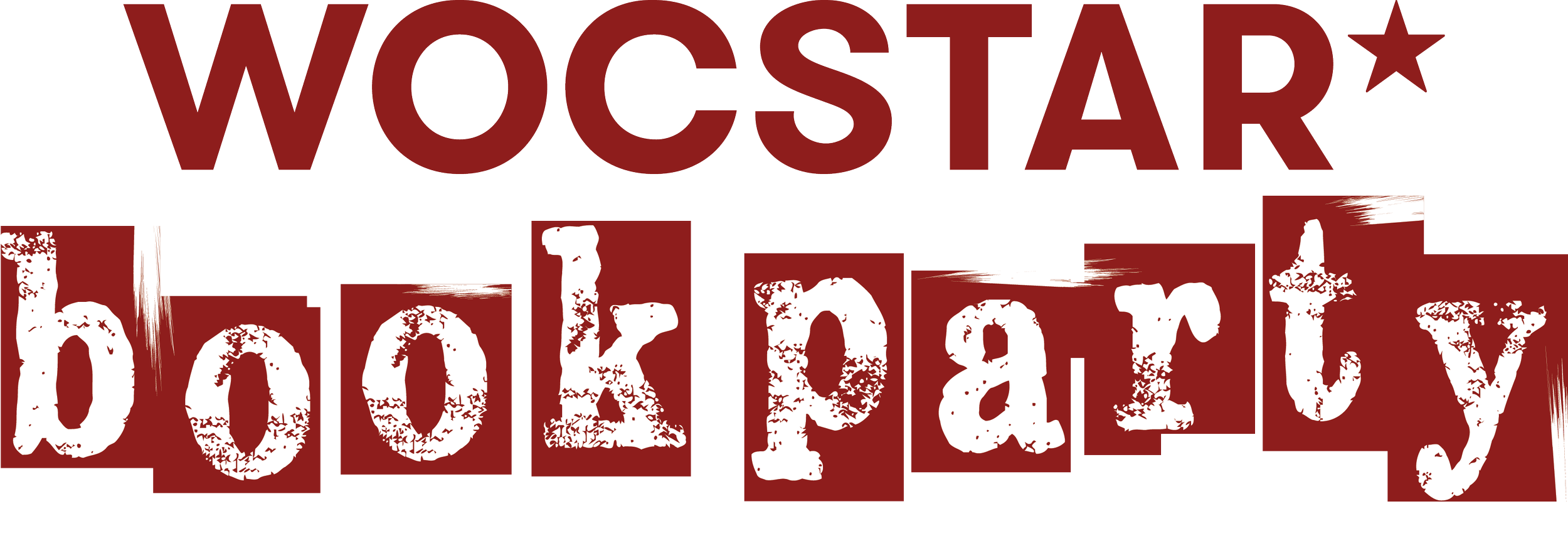 WOCSTAR Book Party Logo