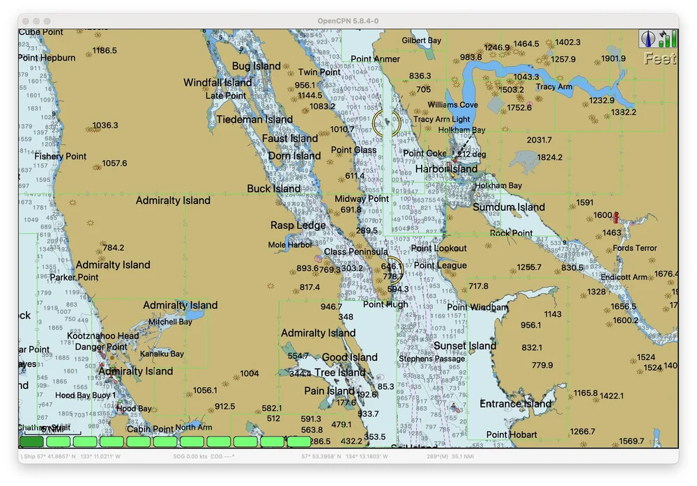 Vaca Key Navigation Chart Navigation and Planning — Sailing Grace