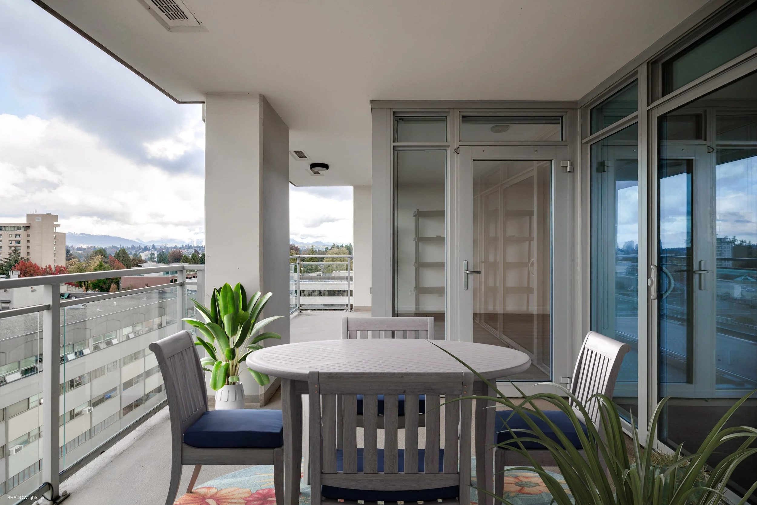Balcony, Unit 4 - after staging