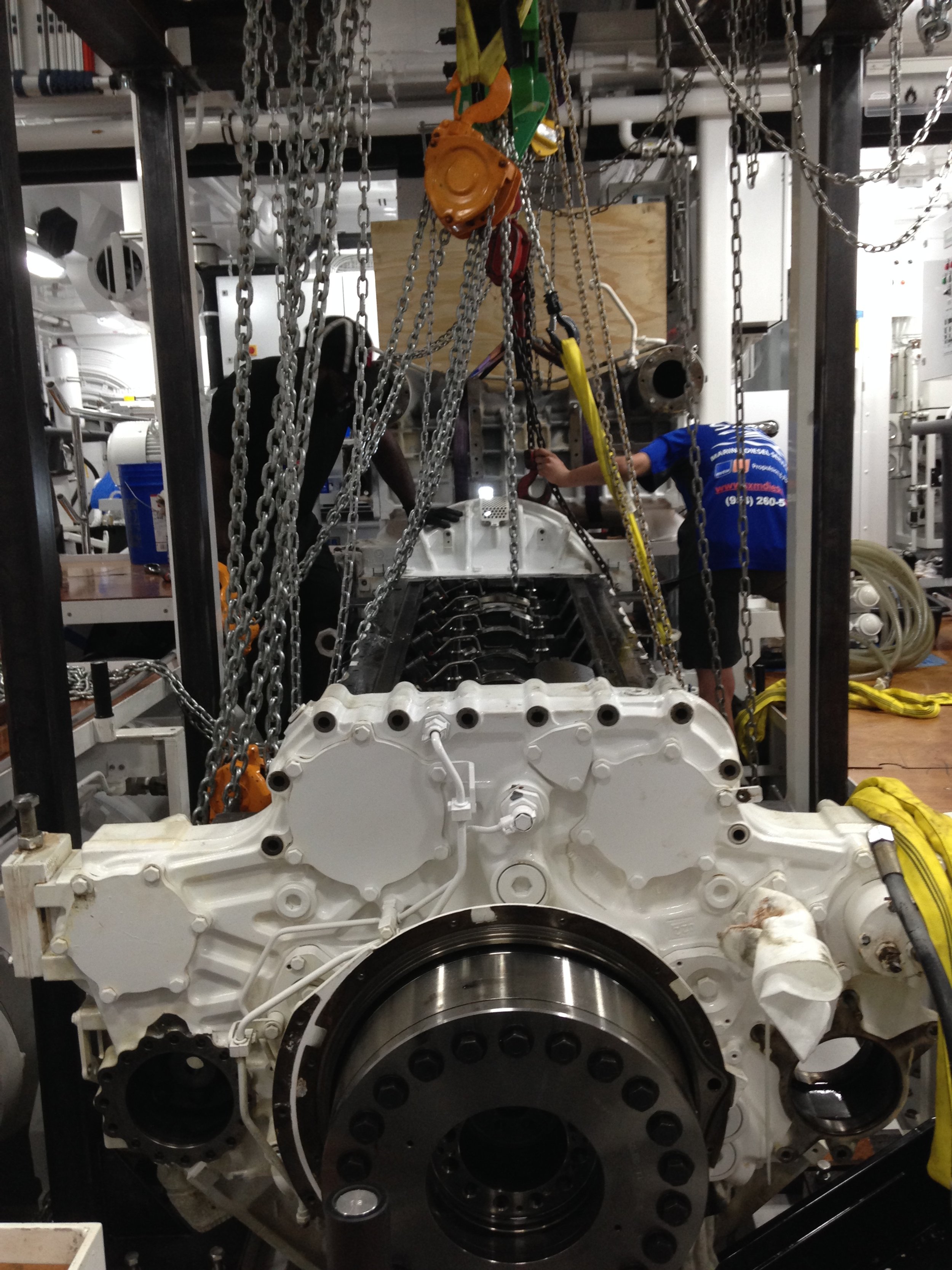 Heavy lifting and machinery work