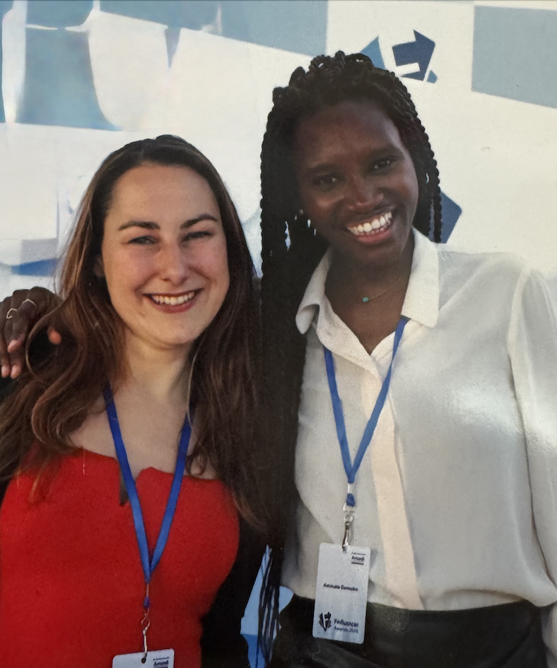 Léa Lejeune et Aminata Dansoko aux Finfluencers Awards