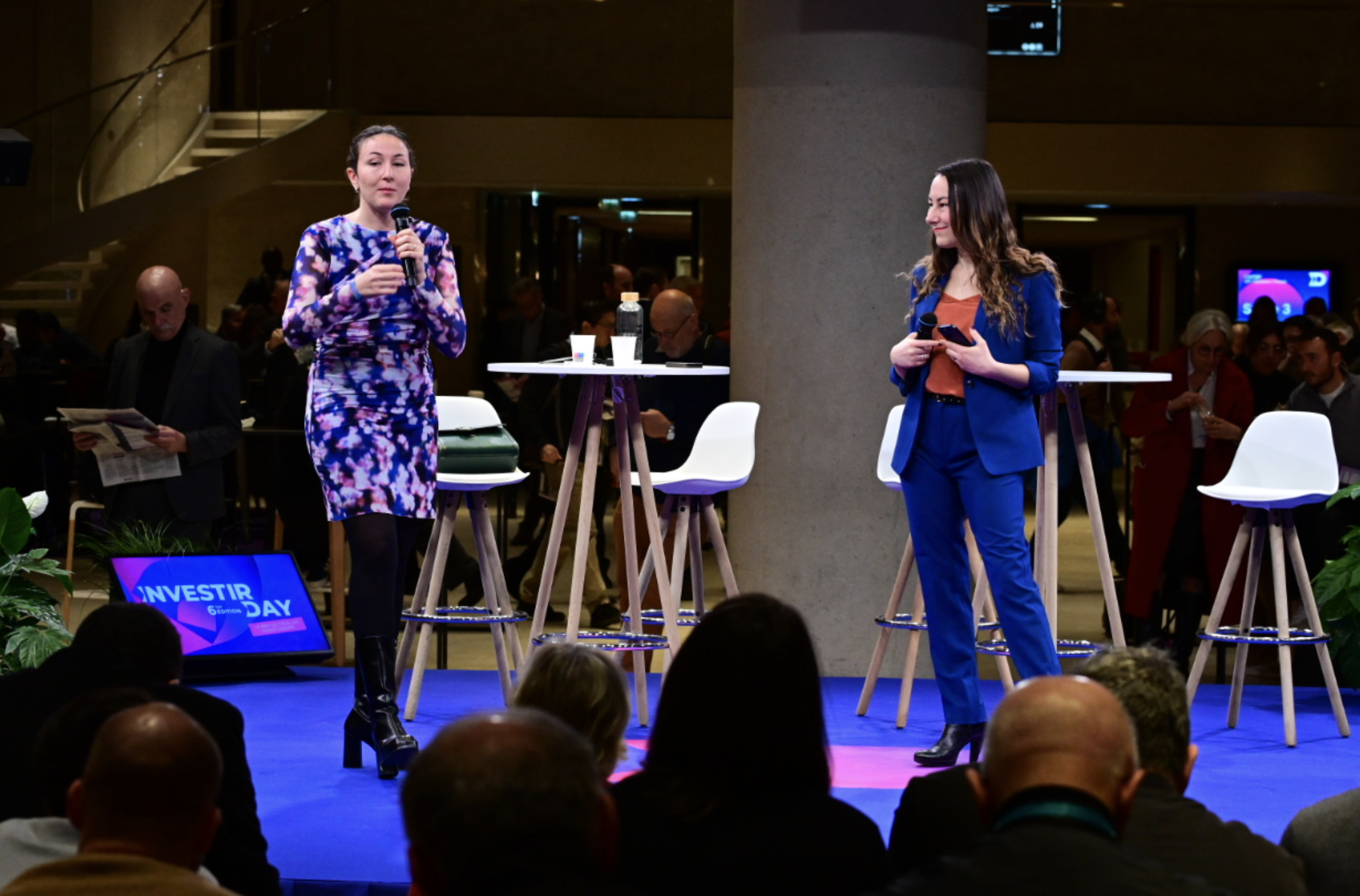 Léa Lejeune en masterclass à l’Investir Day des Échos