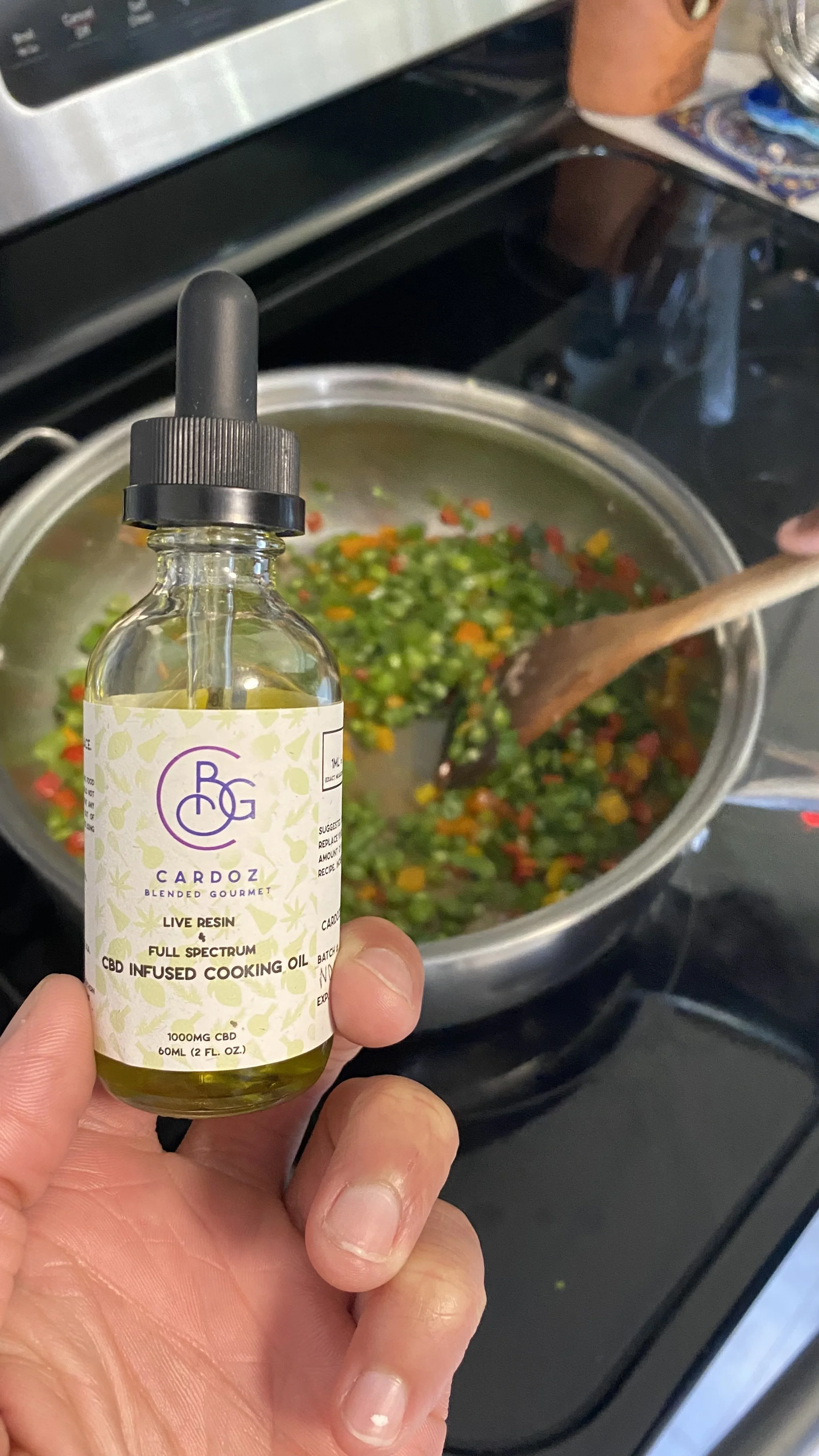 CBD Infused Cooking Oil