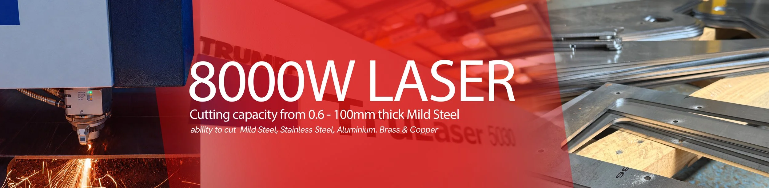 Precision laser cutting services for metal fabrication