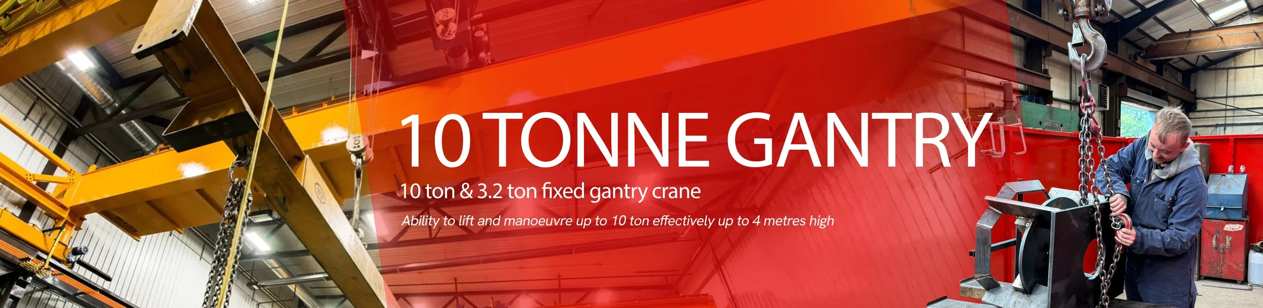 Custom gantry crane and steel fabrication solutions