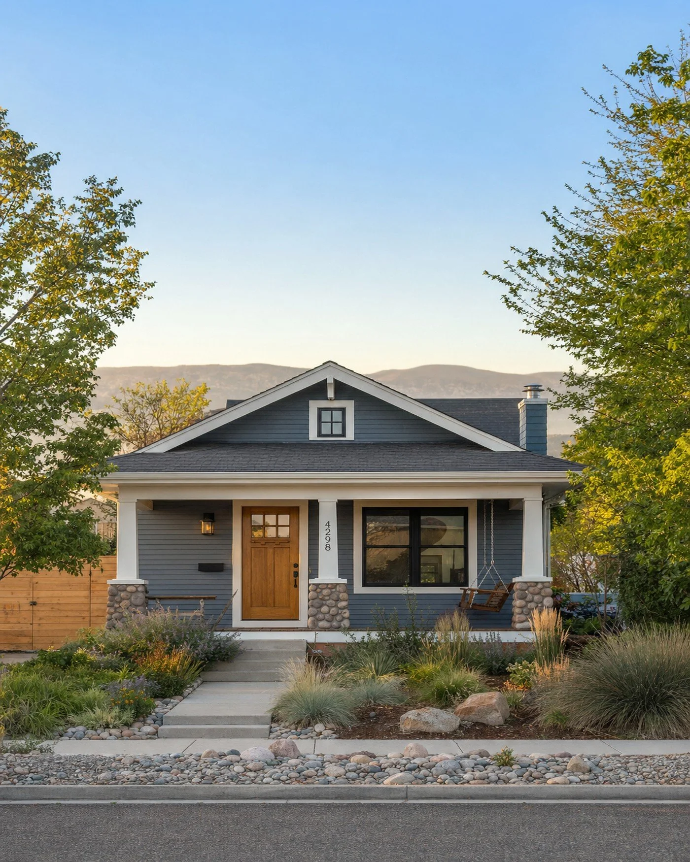 A well-maintained craftsman-style rental home in a Denver-area suburb