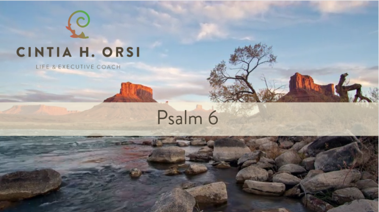 Psalm 6 reading with Cintia Orsi