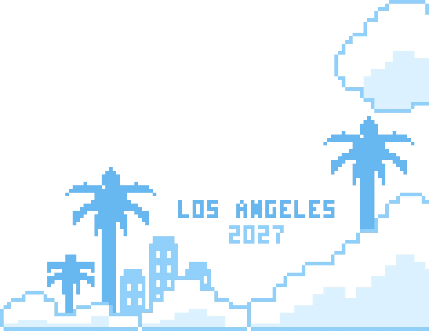 K-PLAY! Fest Los Angeles Ticket and Palm Trees