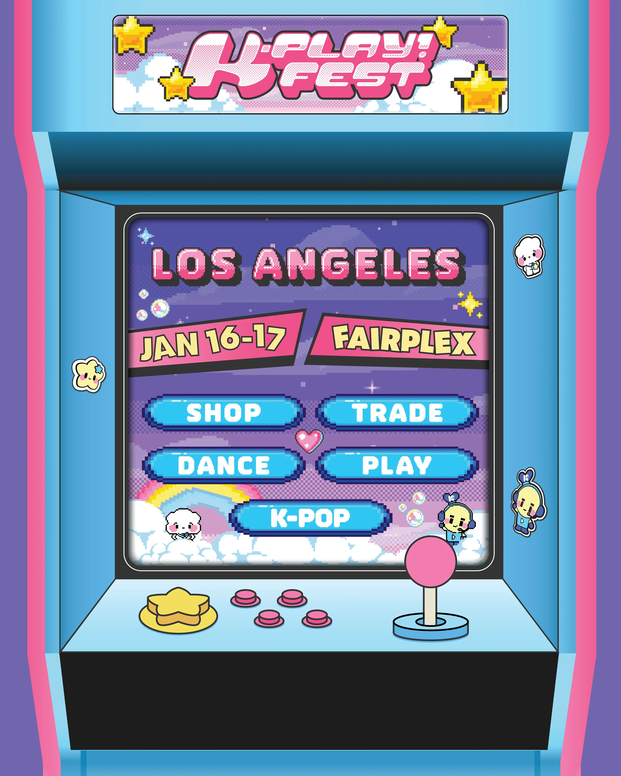 K-PLAY! FEST Los Angeles 2027 Poster