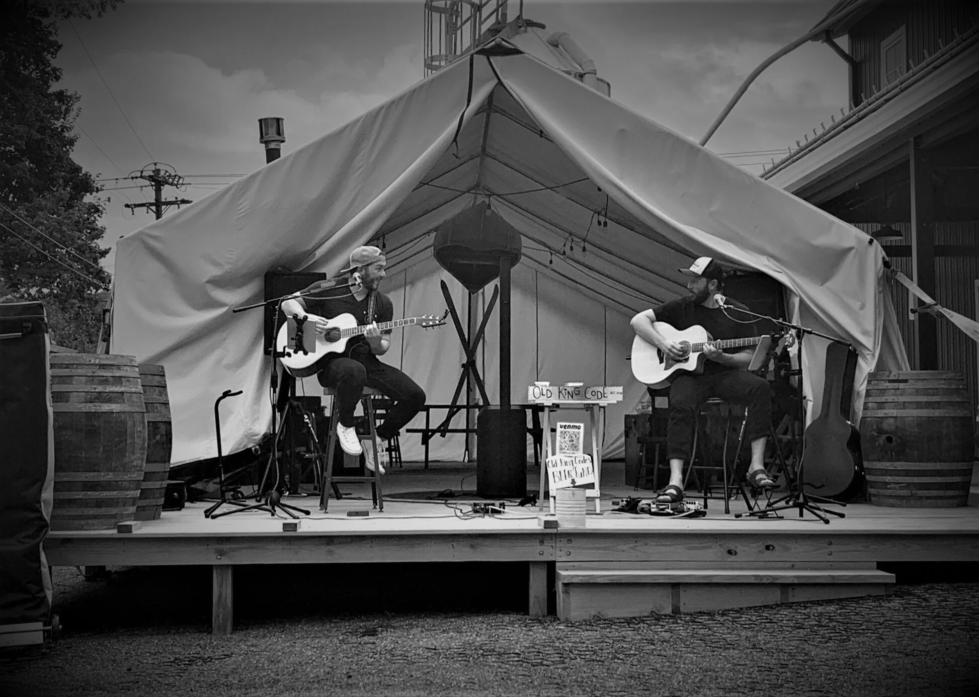 Old King Code performing live