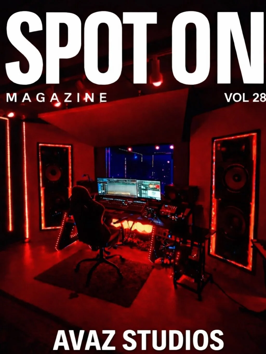 “Spot On Magazine Vol . 28” Featuring @avazstudios Out Now. To inquire about your own “Spot On Magazine” Contact Us Here