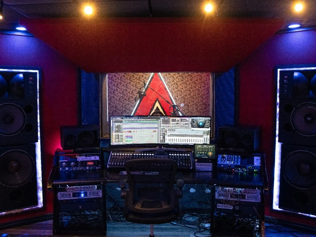 Avaz Studios control room
