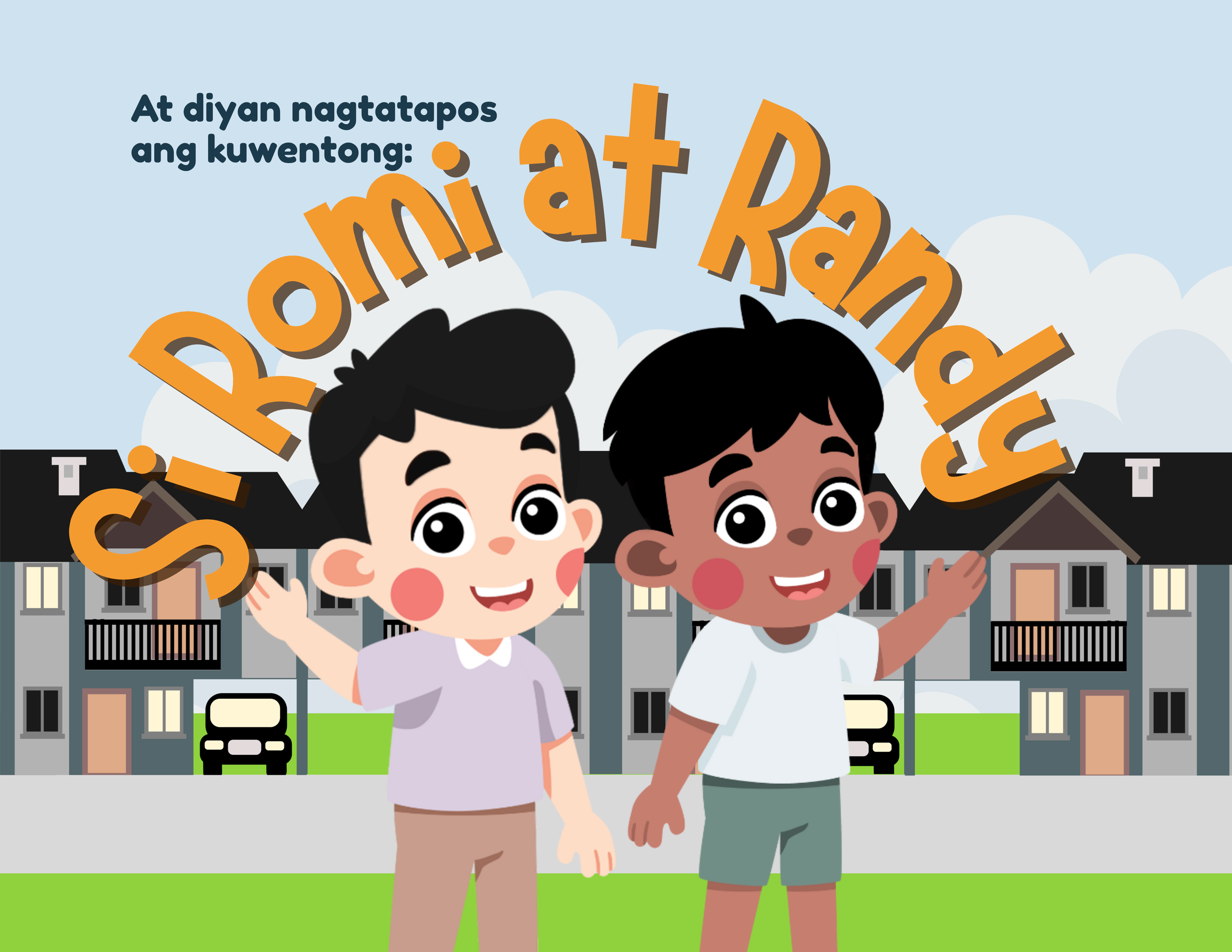 Si Romi at Randy activity sheets