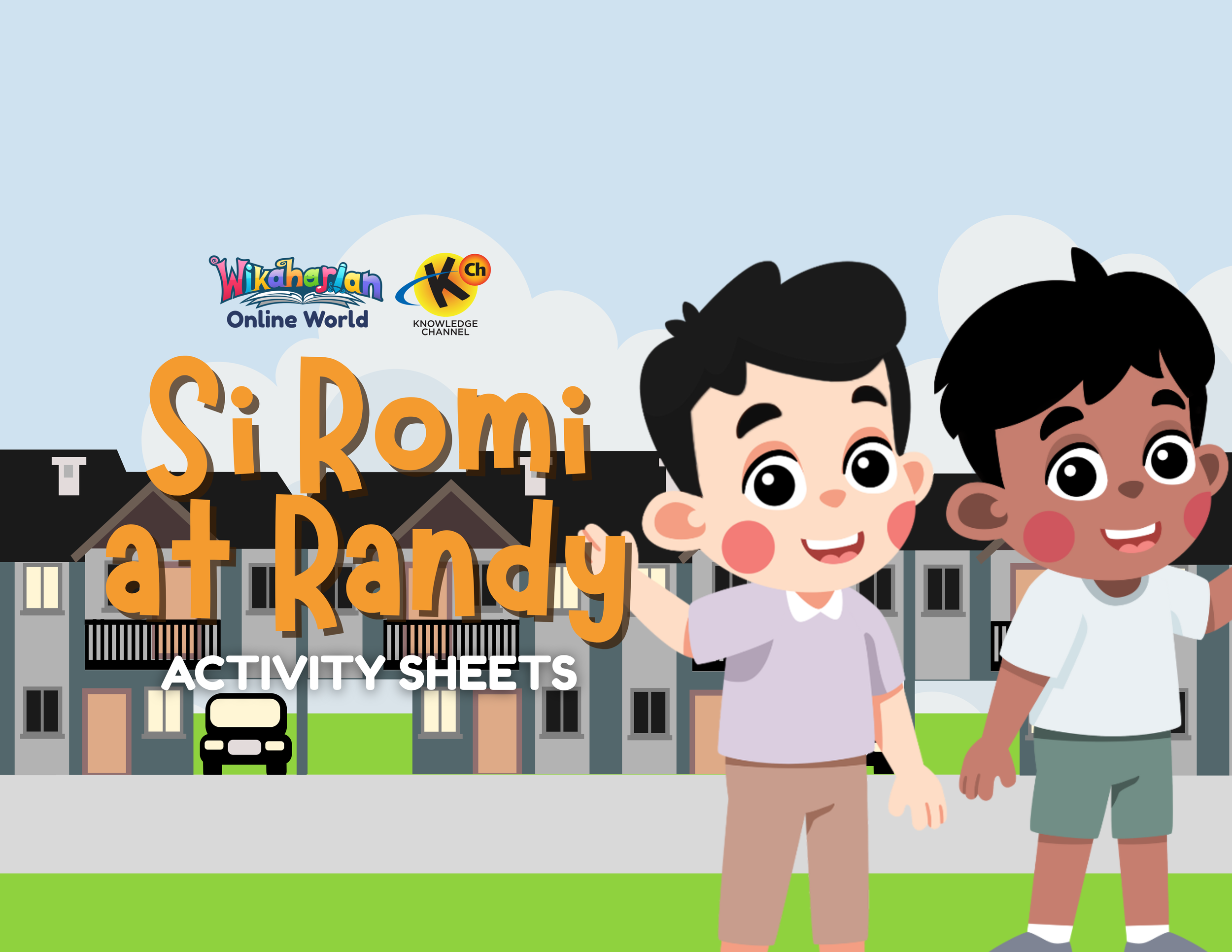 Si Romi at Randy activity sheets