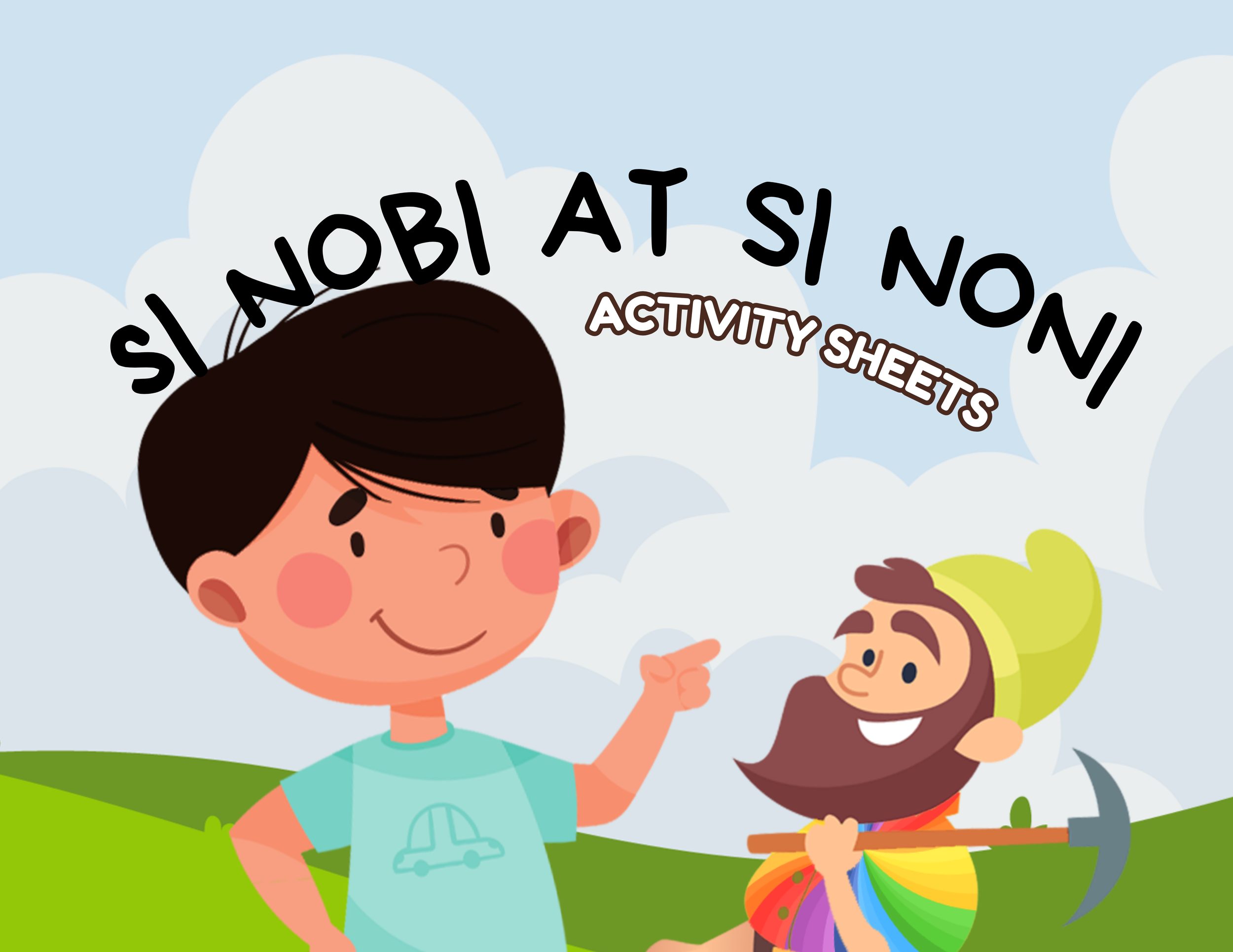 Si Nobi at si Noni activity sheets