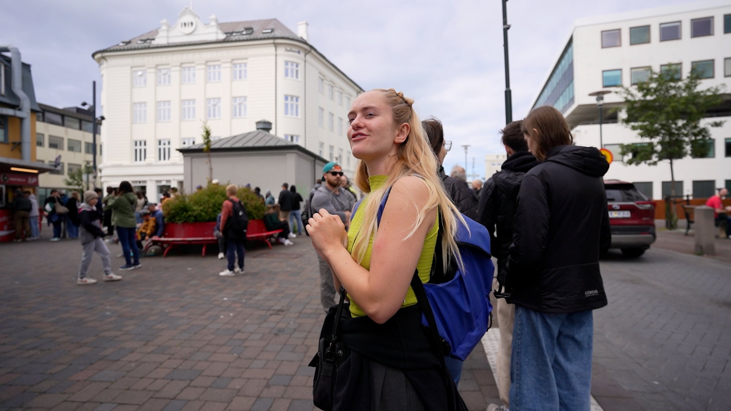 Hilde, our guide on the Wake Up Reykjavik food tour