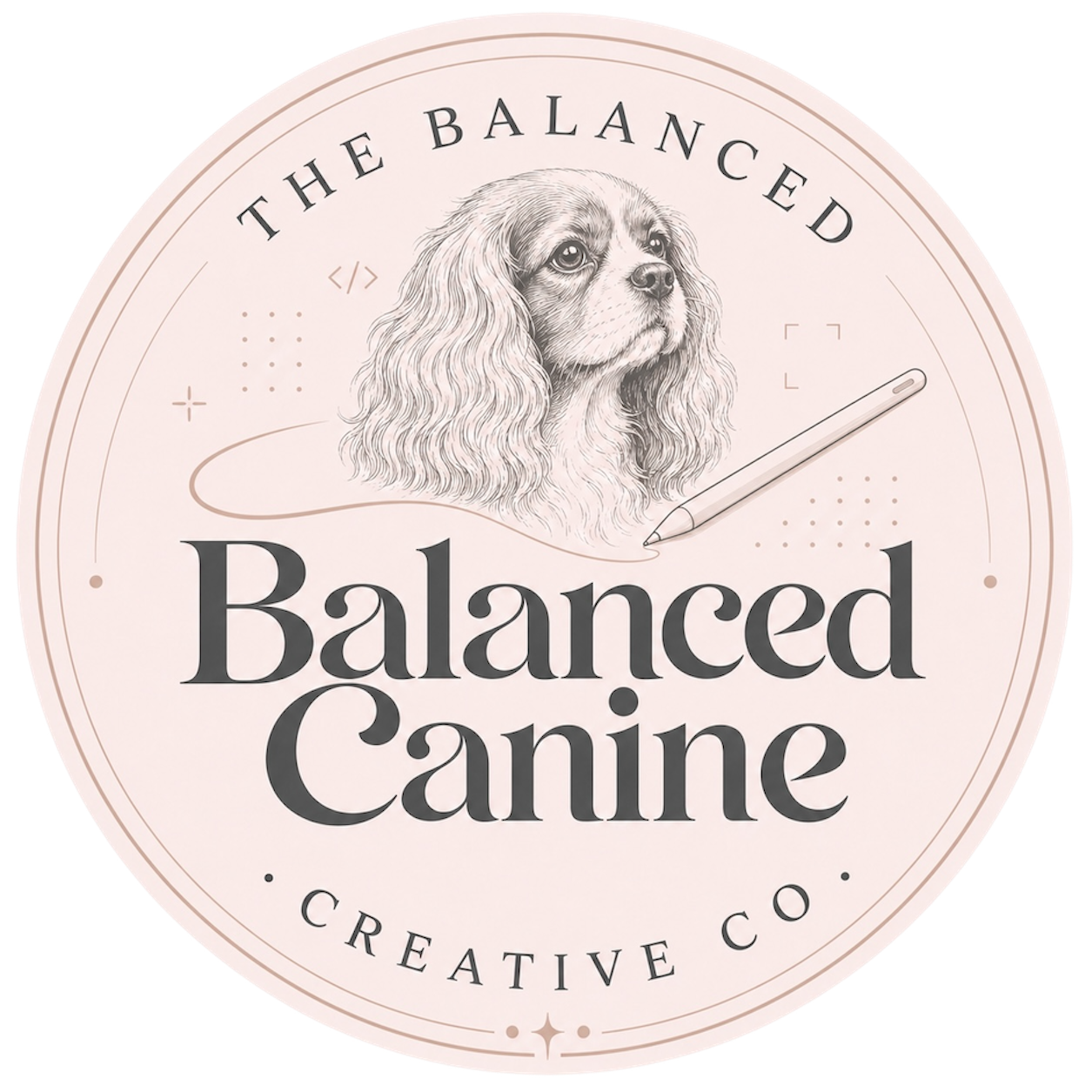 The Balanced Canine Creative Co. Logo