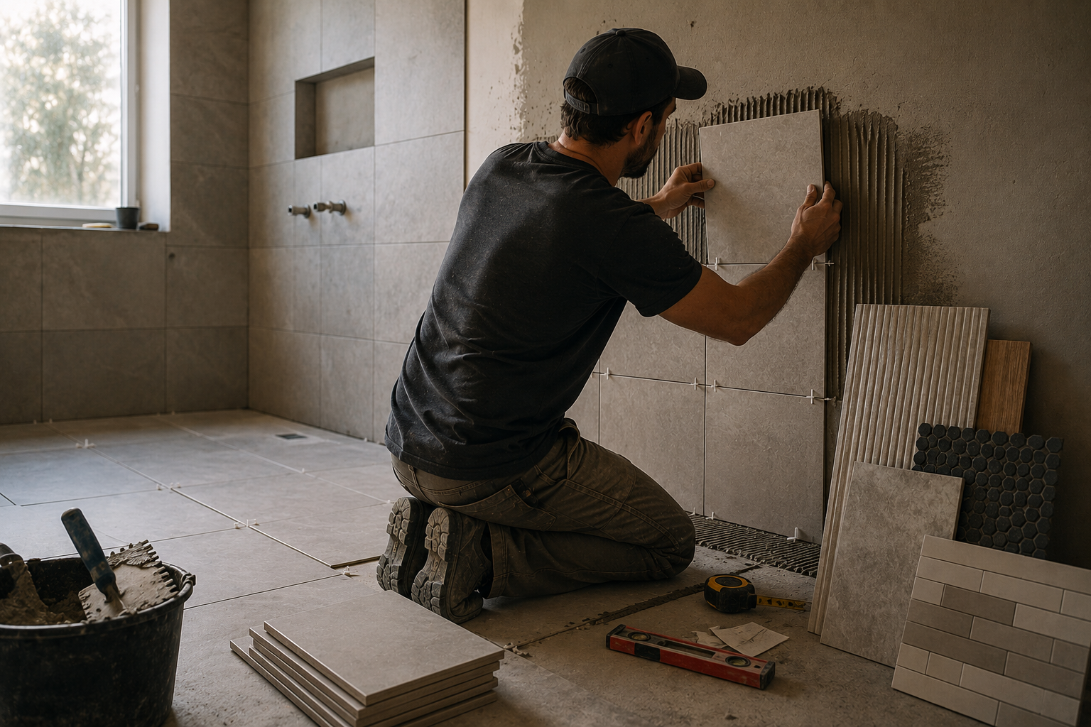 Bathroom and kitchen tiling ideas