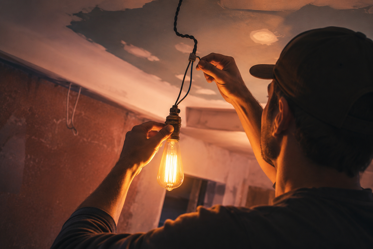 Electrical and lighting in a renovation