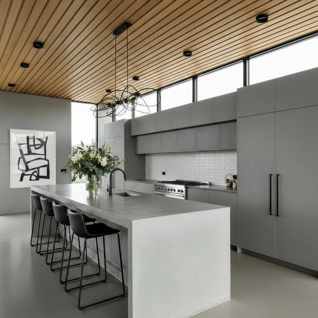 Kitchen renovation result