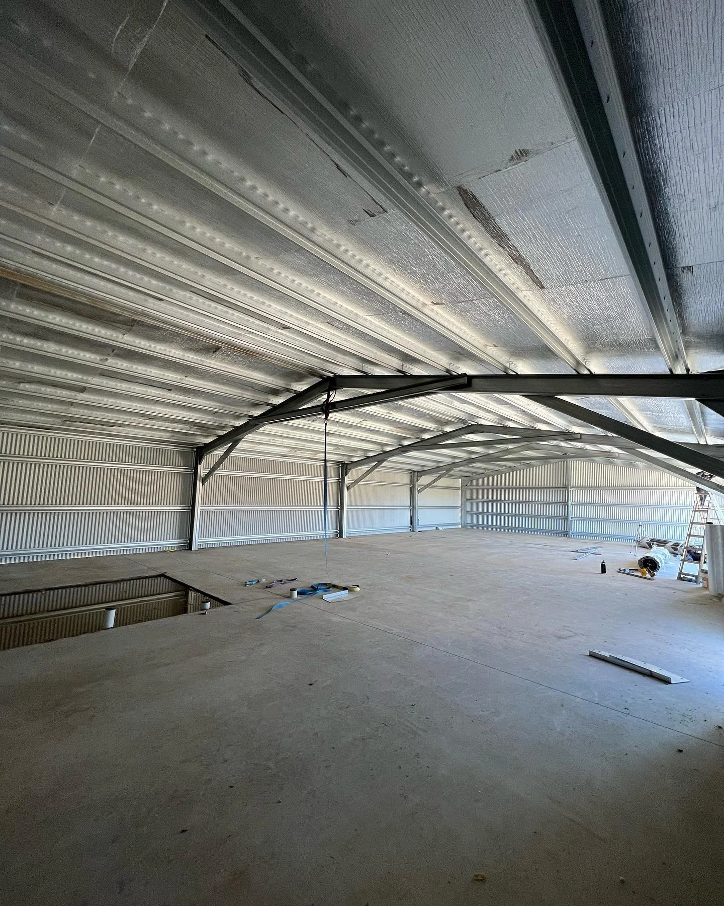 Site preparation and concrete