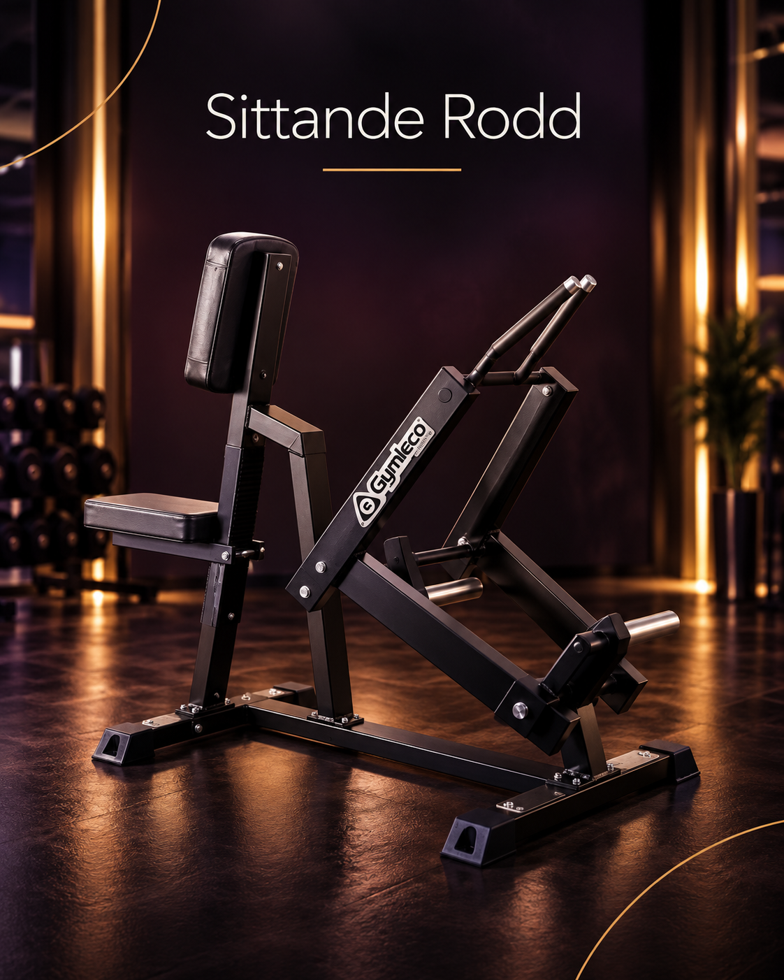 Sittande rodd