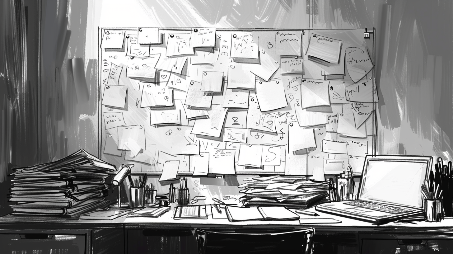 Messy Desk