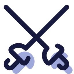 Fencing Swords Icon