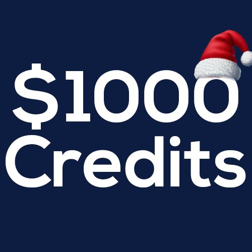 1000 Credits