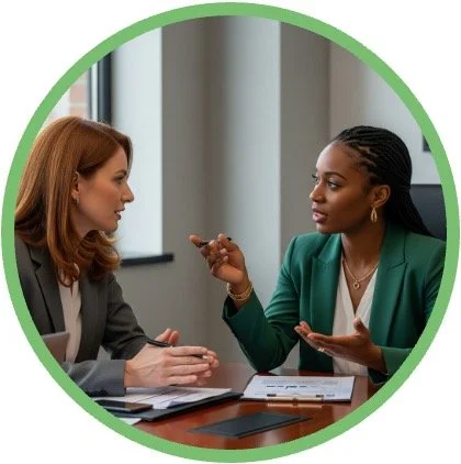 Engaged discussion