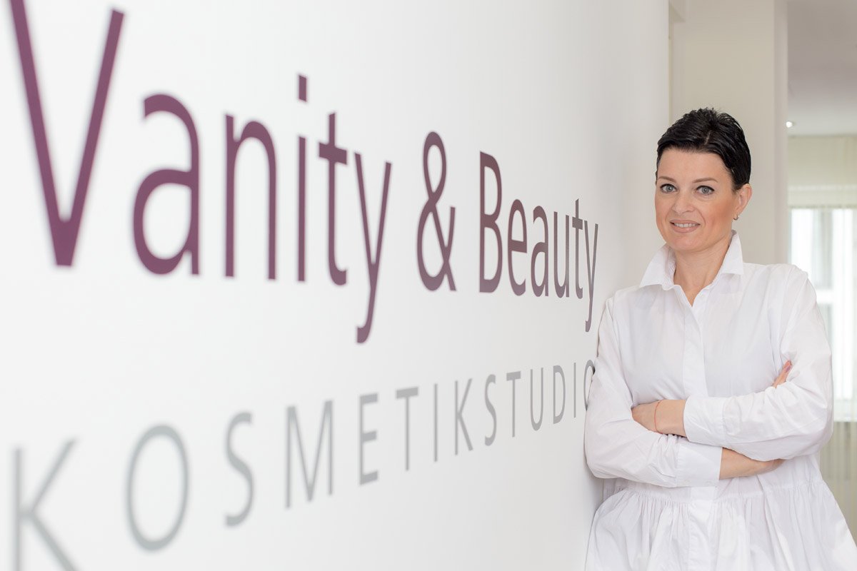 Olga Tchernolikhova — Hautexpertin und Inhaberin, VanityBeauty Kosmetikstudio Frankfurt