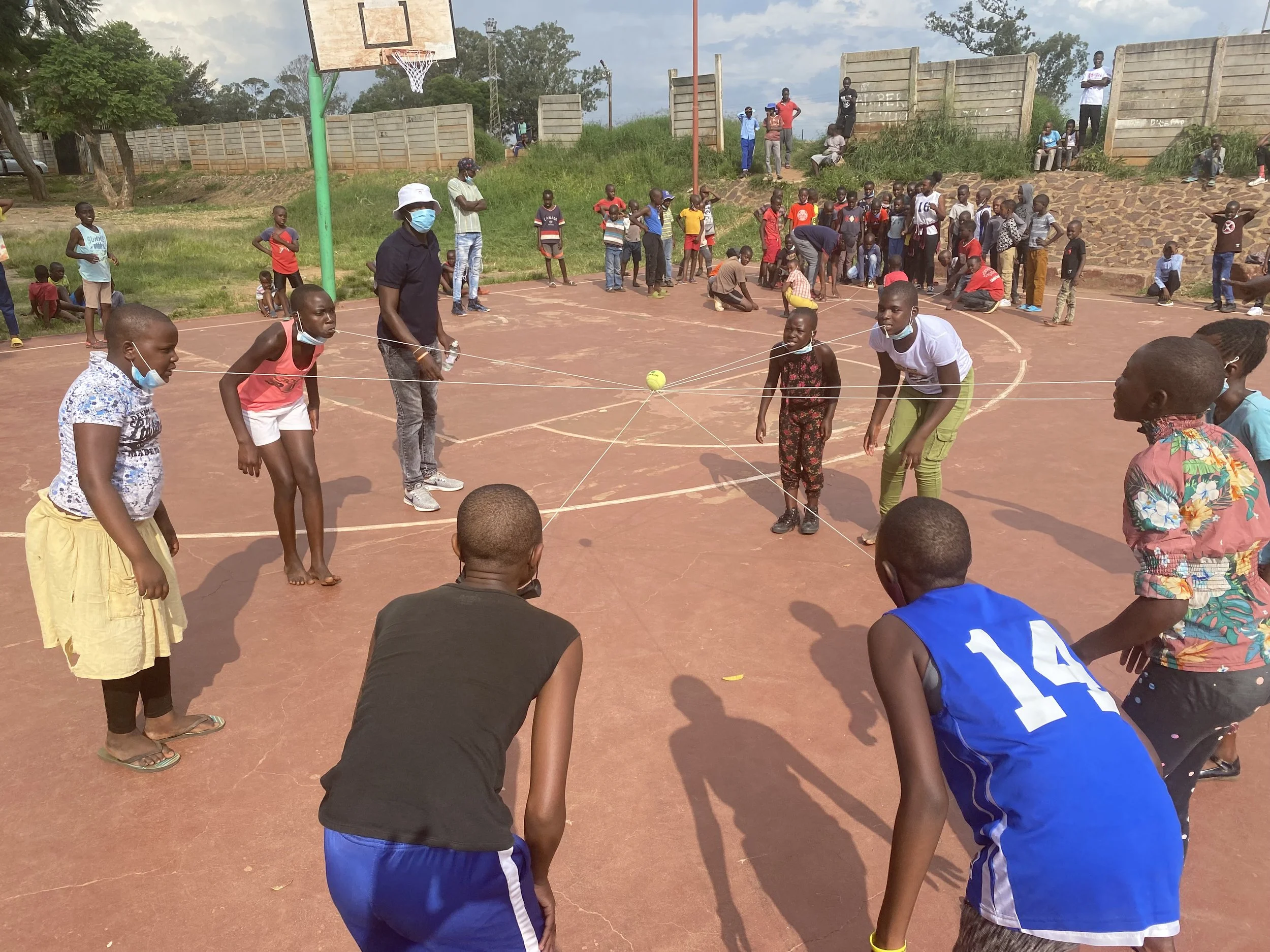 Community court game in Harare