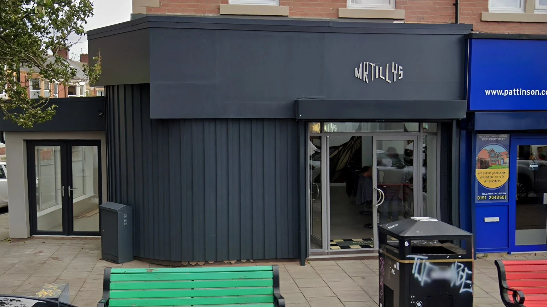 Mr Tillys Chillingham Road shopfront in Heaton