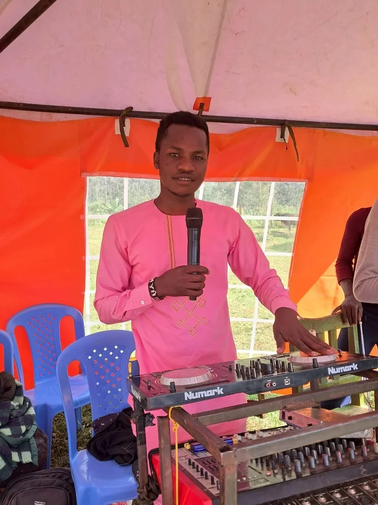 Brian ministering in Kisii